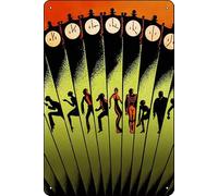 YRENBIYYONZ Agatha Christie's Seven Dials Mystery (1981) Movie Plaque Poster Metal Tin Sign 8" x 12" Vintage Retro Wall Decor