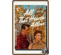 YRENBIYYONZ All That Heaven Allows (1955) Movie Plaque Poster Metal Tin Sign 8"" x 12"" Vintage Retro Wall Decor