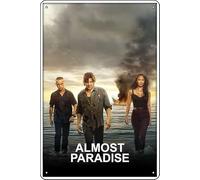 YRENBIYYONZ Almost Paradise (2020) Show Plaque Poster Metal Tin Sign 8"" x 12"" Vintage Retro Wall Decor