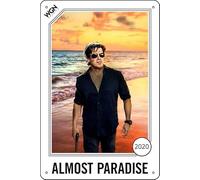YRENBIYYONZ Almost Paradise (2020) Show Plaque Poster Metal Tin Sign 8"" x 12"" Vintage Retro Wall Decor