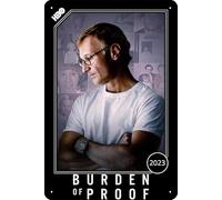 YRENBIYYONZ Burden of Proof (2023) Show Plaque Poster Metal Tin Sign 8"" x 12"" Vintage Retro Wall Decor