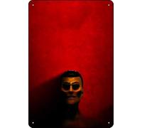 YRENBIYYONZ Don't Look Away (2023) Movie Plaque Poster Metal Tin Sign 8"" x 12"" Vintage Retro Wall Decor
