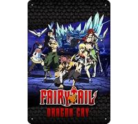 YRENBIYYONZ Fairy Tail: Dragon Cry (2017) Movie Plaque Poster Metal Tin Sign 8"" x 12"" Vintage Retro Wall Decor