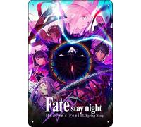 YRENBIYYONZ Fate/stay night: Heaven's Feel III. Spring Song (2020) Movie Plaque Poster Metal Tin Sign 8"" x 12"" Vintage Retro Wall Decor