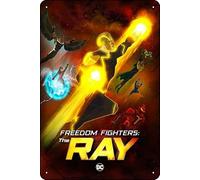YRENBIYYONZ Freedom Fighters: The Ray (2017) Show Plaque Poster Metal Tin Sign 8"" x 12"" Vintage Retro Wall Decor