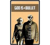 YRENBIYYONZ God Is a Bullet (2023) Movie Plaque Poster Metal Tin Sign 8"" x 12"" Vintage Retro Wall Decor