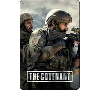 YRENBIYYONZ Guy Ritchie's The Covenant (2023) Movie Plaque Poster Metal Tin Sign 8" x 12" Vintage Retro Wall Decor