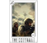 YRENBIYYONZ Guy Ritchie's The Covenant (2023) Movie Plaque Poster Metal Tin Sign 8" x 12" Vintage Retro Wall Decor