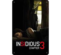 YRENBIYYONZ Insidious: Chapter 3 (2015) Movie Plaque Poster Metal Tin Sign 8"" x 12"" Vintage Retro Wall Decor