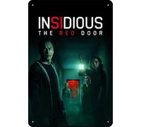 YRENBIYYONZ Insidious: The Red Door (2023) Movie Plaque Poster Metal Tin Sign 8"" x 12"" Vintage Retro Wall Decor