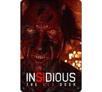 YRENBIYYONZ Insidious: The Red Door (2023) Movie Plaque Poster Metal Tin Sign 8"" x 12"" Vintage Retro Wall Decor