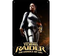 YRENBIYYONZ Lara Croft: Tomb Raider - The Cradle of Life (2003) Movie Plaque Poster Metal Tin Sign 8" x 12" Vintage Retro Wall Decor
