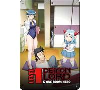 YRENBIYYONZ Level 1 Demon Lord & One Room Hero (2023) Show Plaque Poster Metal Tin Sign 8"" x 12"" Vintage Retro Wall Decor