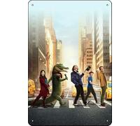YRENBIYYONZ Lyle, Lyle, Crocodile (2022) Movie Plaque Poster Metal Tin Sign 8" x 12" Vintage Retro Wall Decor