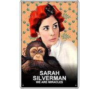 YRENBIYYONZ Sarah Silverman: We Are Miracles (2013) Movie Plaque Poster Metal Tin Sign 8" x 12" Vintage Retro Wall Decor