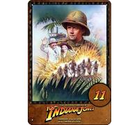 YRENBIYYONZ The Adventures of Young Indiana Jones: Oganga, The Giver and Taker of Life (1999) Movie Plaque Poster Metal Tin Sign 8"" x 12"" Vintage Retro Wall Decor