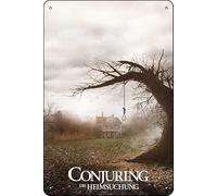 YRENBIYYONZ The Conjuring (2013) Movie Plaque Poster Metal Tin Sign 8"" x 12"" Vintage Retro Wall Decor