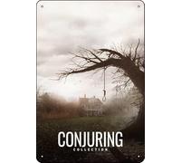 YRENBIYYONZ The Conjuring Collection Movie Plaque Poster Metal Tin Sign 8"" x 12"" Vintage Retro Wall Decor