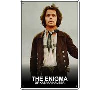 YRENBIYYONZ The Enigma of Kaspar Hauser (1974) Movie Plaque Poster Metal Tin Sign 8" x 12" Vintage Retro Wall Decor