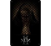 YRENBIYYONZ The Nun II (2023) Movie Plaque Poster Metal Tin Sign 8"" x 12"" Vintage Retro Wall Decor