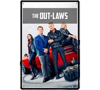 YRENBIYYONZ The Out-Laws (2023) Movie Plaque Poster Metal Tin Sign 8"" x 12"" Vintage Retro Wall Decor