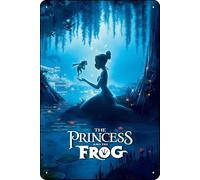 YRENBIYYONZ The Princess and the Frog (2009) Movie Plaque Poster Metal Tin Sign 8"" x 12"" Vintage Retro Wall Decor