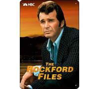 YRENBIYYONZ The Rockford Files (1974) Movie Plaque Poster Metal Tin Sign 8" x 12" Vintage Retro Wall Decor