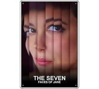 YRENBIYYONZ The Seven Faces of Jane (2023) Movie Plaque Poster Metal Tin Sign 8" x 12" Vintage Retro Wall Decor