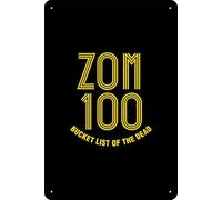 YRENBIYYONZ Zom 100: Bucket List of the Dead (2023) Show Plaque Poster Metal Tin Sign 8"" x 12"" Vintage Retro Wall Decor