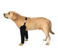 yrenoer Dog Recovery Sleeves - Cone Collar Alternative, 2.5mm Thick Waterproof Abrasion-Resistant Washable, Prevents Licking and Biting, Keeps Wounds Dry & Enables 24-Hour Wear (Black, S)