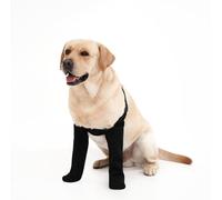 yreoner Dog Recovery Socks - Waterproof Non-Slip Boots for Wound Protection & Anti-Licking, Post-Surgery Care and Skin Condition Protection (Black, 2XL)
