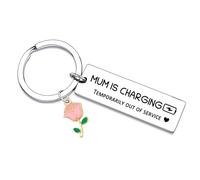 Yrerndre Funny Mum Keyring for Mothers Day Gifts for Mother Keyring Gift for Mum Birthday Gifts Funny Gifts for New Mum To Be Stepmum Mummy Mother Gifts from Daughter Son Mum Jewelry