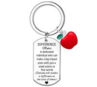 Yrerndre Teacher Appreciation Gifts Thank You Gifts for Teacher Keyring Inspirational Gifts for Women Coworkers Leaving Gifts for Colleagues Boss Employee Retirement Gifts Teacher’s Day Gifts