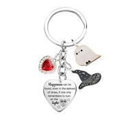 Yrerndre Wicked Keyring Owl Gifts for Women Unique Inspirational Keyring for Daughter Son Friends Movie Inspired Gift for Magic Fans Gifts Motivational Gift for Birthday Gifts Wicked Merchandise