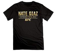 Yrewer Man Nate Diaz Black Haymaker Tri-Blend T Shirt 100% Cotton Black S