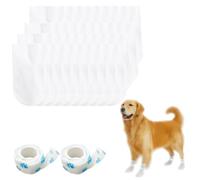 YREYBN Dog Paw Bandage, 40 Disposable Dog Boots for Injured Paws with 2 Rolls Pet Tape, Waterproof Dog Paw Protectors to Stop Licking, Ideal for Post-Surgery Recovery and Outdoor Protection