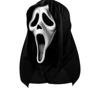 YREYBN Scream Mask, Mask for Halloween, Haunted Houses and Costume Parties,Halloween Horror Scream Masks, Masks for Children and Adults, One Size Fits Most Adults, Latex Material