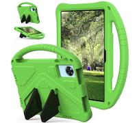 YRH for Doogee U11 Tablet Case 2025, Kids EVA Shockproof Cover with Stand Handle (Green)