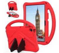 YRH for Lenovo Tab TB311FU 10.1 inch Case 2025, Kids EVA Shockproof Handle Stand Cover for Lenovo TB311XU 10.1'', Red