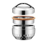 YRHH 1.3L Thermal Lunch Box - Stainless Steel Food Flask, 2-Layer Sealed Insulated Lunch Box With Detachable Food Container