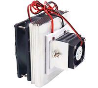 Yrhrol Mini Air Conditioner DC 12V DIY Thermoelectric Peltier Refrigeration Cooling System Heat Sink Conduction Module Semiconductor Fridge Refrigeration Cooling System DIY Kit