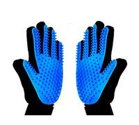 Yrighjo Pet Grooming Gloves 1 Pair Deshedding Mitt for Dogs Cats Bath Massage