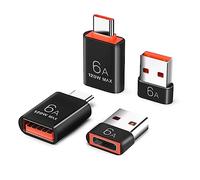YRIKE USB C Adapter (Pack of 4), USB C to USB 3.0 Adapter, USB C TOG Adapter, Compatible with Type C Devices such as Macbooks and Mobile Phones
