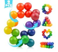 Yrissmiss 2PCS Autism Sensory Toys for Autistic Children , Sensory Fidget Toys for Adults Kids, Autism Toys for Toddlers 3-4, Travel Toys Gifts for Kids Ages 3 4 5 6 7+ ,Travel Toddler Toys for Boys