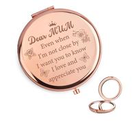 Yritioa Mum Gifts, Mums Birthday Gifts,Gifts for Mum from Son,Mum Gifts from Daughter,Gifts for Mom,Best Mum Gifts,Mother Gifts, for Mum,New Mum Gifts,Compact Mirror