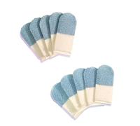 YROHGKPN 10 Multiple Size Carbonfiber Finger Protectors 24 Point Touch Accuracy for Fierce Game Meetings Breathable Competitive Gaming Finger Sleeves