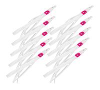 YROHGKPN 10Pcs Soft Lure Squid Skirts 8cm Artificial Baits Lures Saltwater Trolling Artificial Baits Fishing Accessories Big Octopuses Skirt Trolling