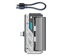 YROHGKPN 22.5W Fast Charging Double Port Connection Replaceable External Battery Travel Portable Double Port Replaceable External Battery Connection Fast for Travel Flight Safe Portable