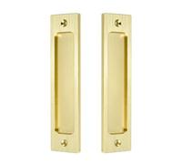 YROHGKPN 2lots Square Zincs Door Pulls Profile Cabinet Handle Easy Grip for Kitchen Bathroom Renovation Easyly Install Door Hardware
