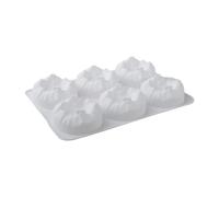 YROHGKPN 6 Cavities Food Grade Silicone Cake Mold Mountain Shape Baking Supplies Suitable for Baking Chocolate Dessert Easy Releasing Cake Mold